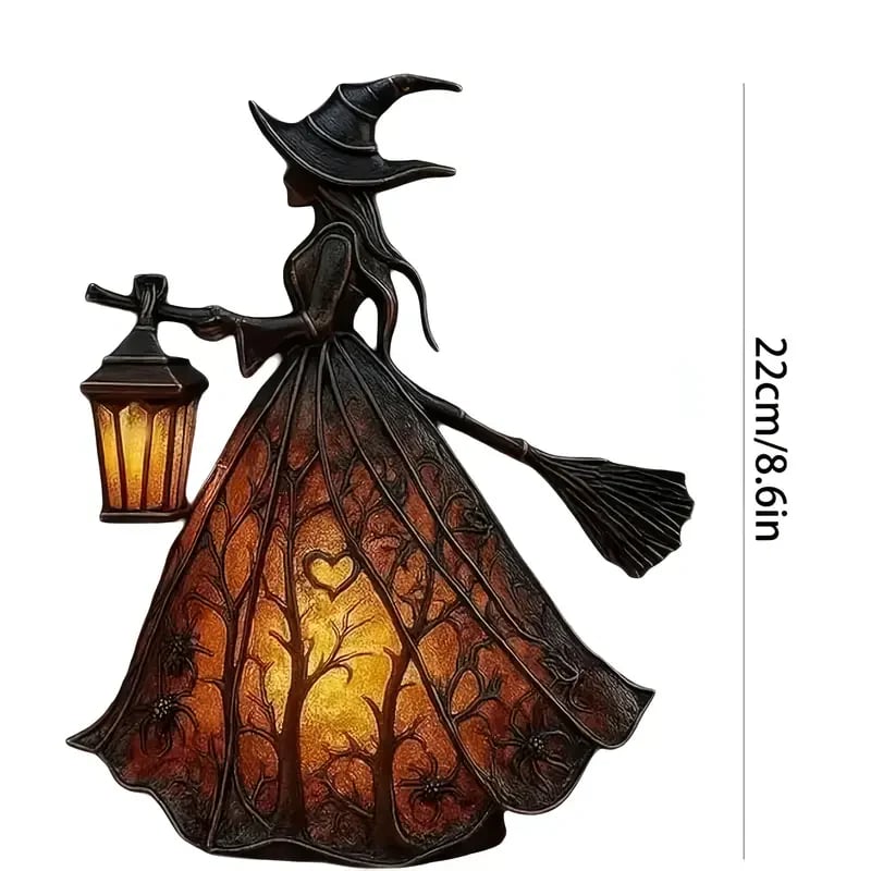 Dark Night Witch Lamp Light up the mysterious atmosphere👻