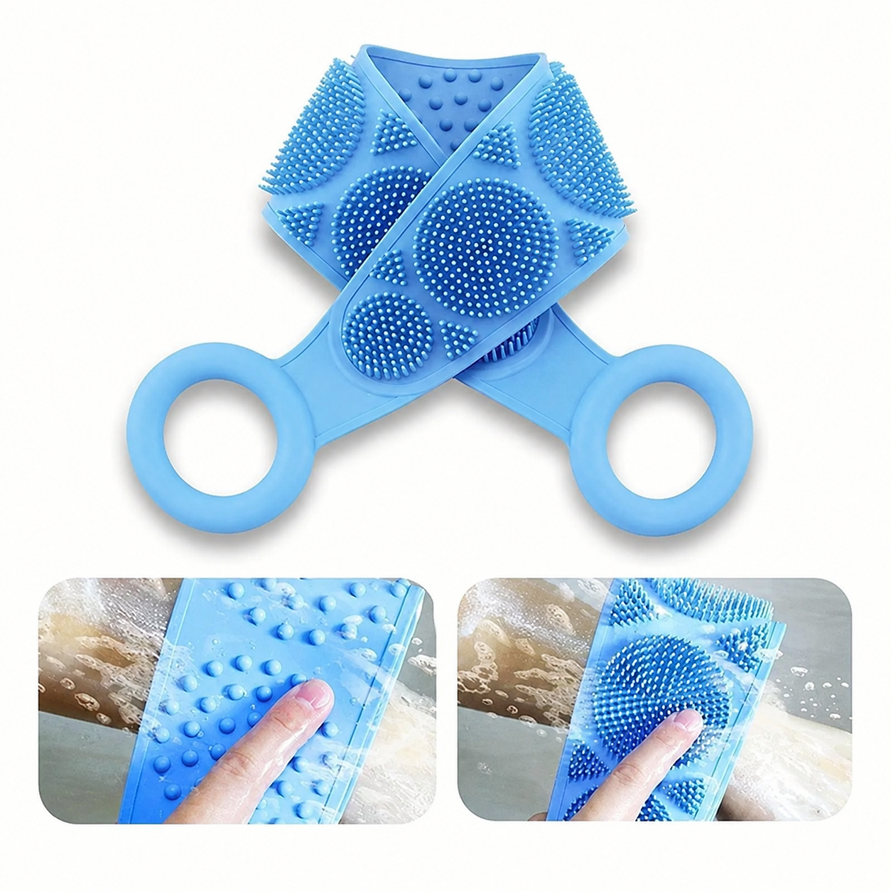 🔥Silicon Body Scrubber Belt