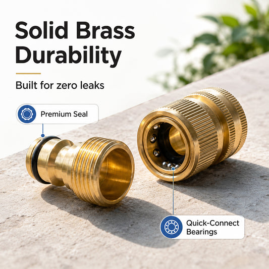 Garden Hose Quick Connector