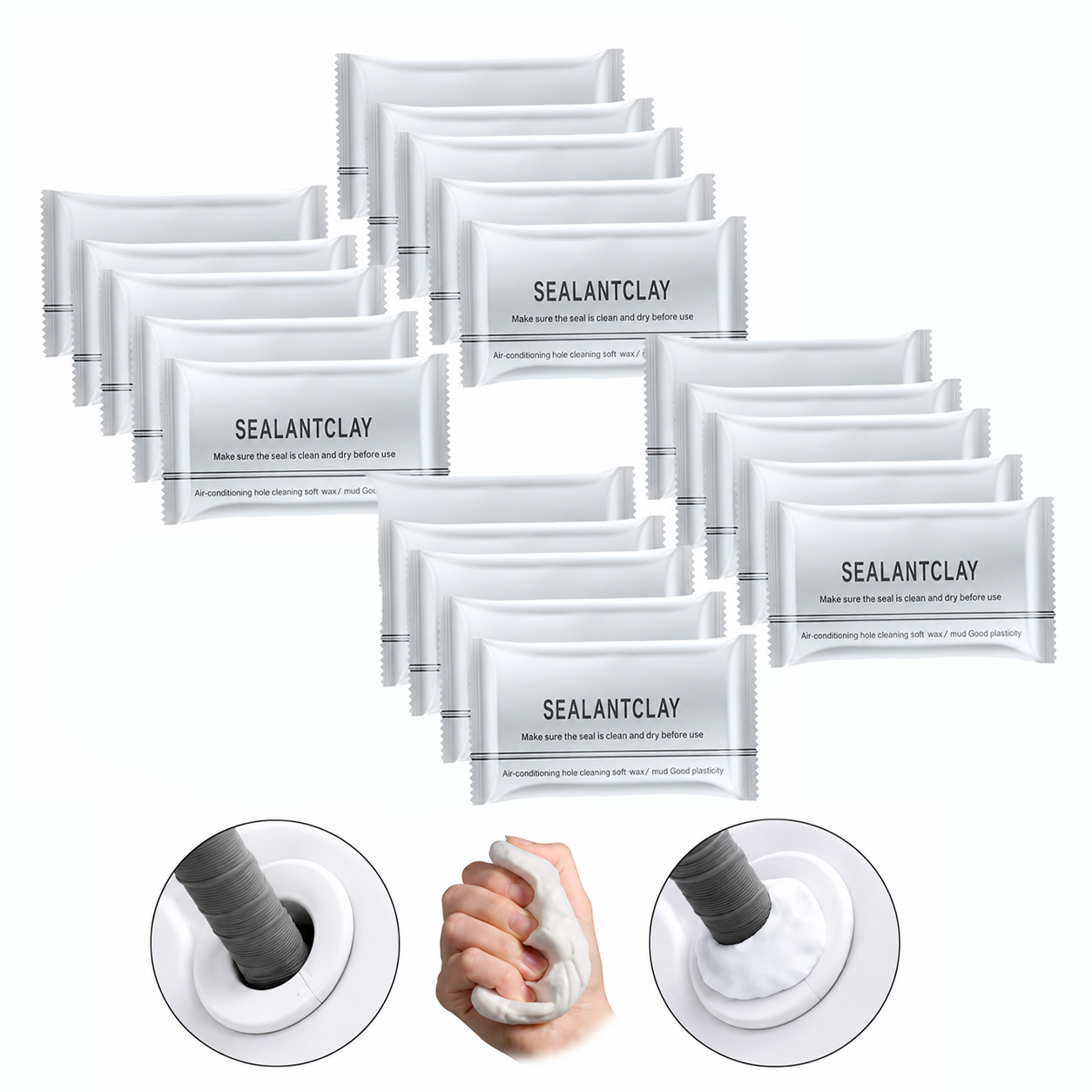 Multi-Purpose Wall & Pipe Sealing Clay