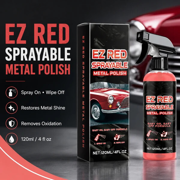 🔥 50% OFF Car Metal Polish & Restorer – Bring Back the Shine