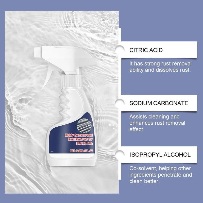 Powerful Rust Remover for Metal and Stainless Steel