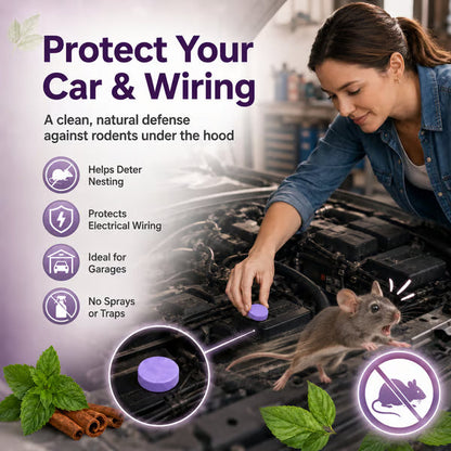 All-Natural Peppermint & Cinnamon Pest & Rodent Repellent Pucks