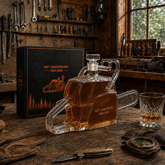 100th Anniversary Whiskey Bottle