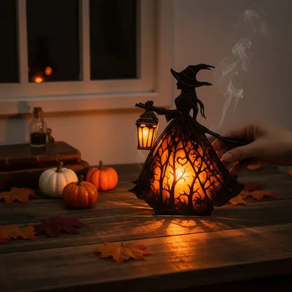 Dark Night Witch Lamp Light up the mysterious atmosphere👻