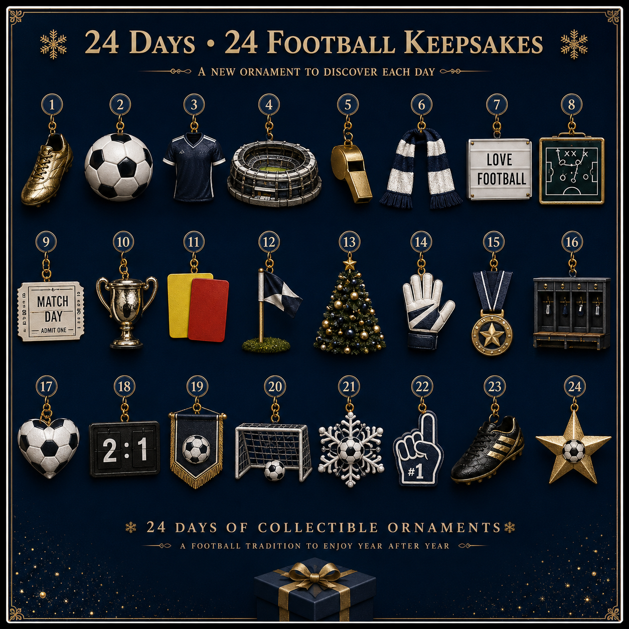 🎄 Come On You Spurs! Football Christmas Advent Calendar