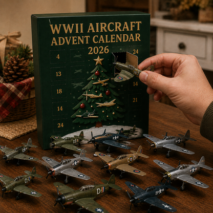 2026 Aircraft Advent Calendar World War II Plane