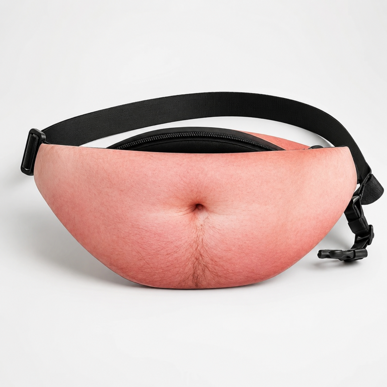 Funny Belly Bag – Realistic Big Belly Novelty Waist Bag
