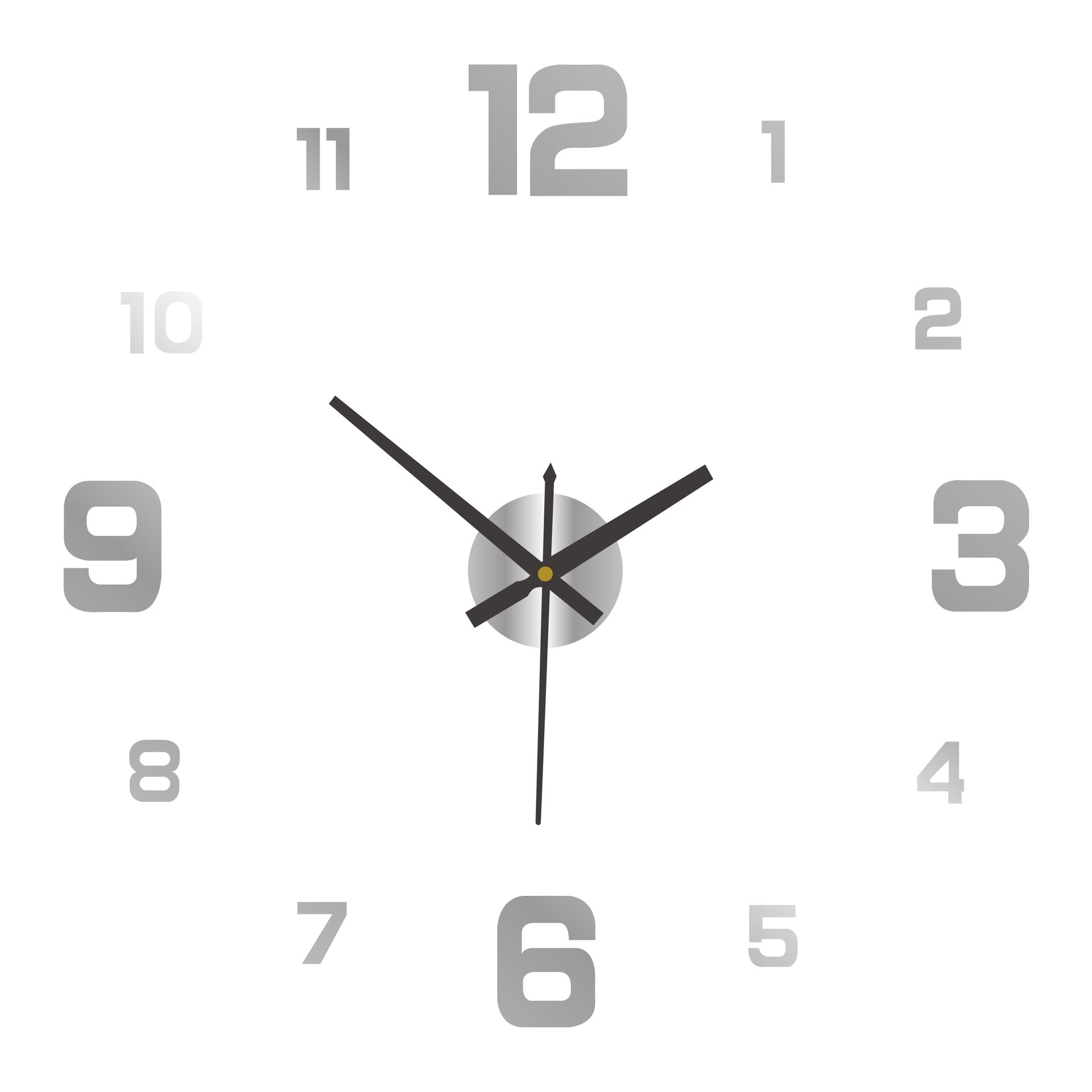 🥳2026 HOT SALE🥳⏰3D DIY Luminous Acrylic Wall Clock Set
