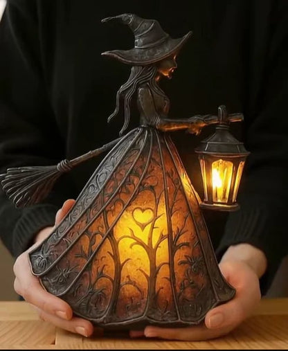 Dark Night Witch Lamp Light up the mysterious atmosphere👻