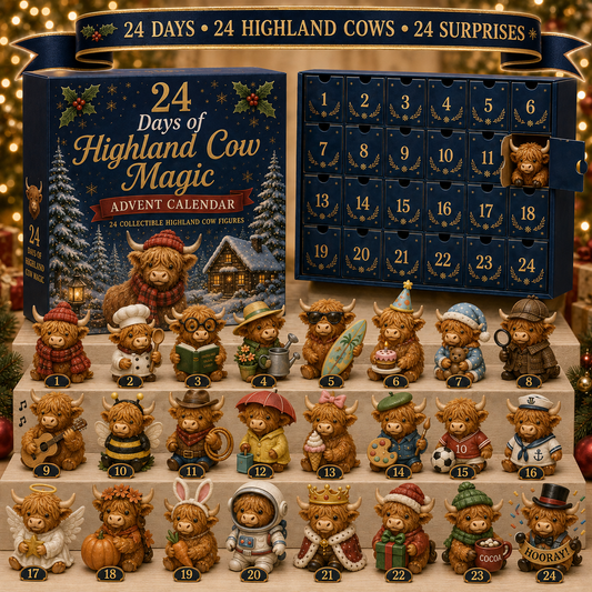 🐮 24 Days of Highland Cow Advent Calendar