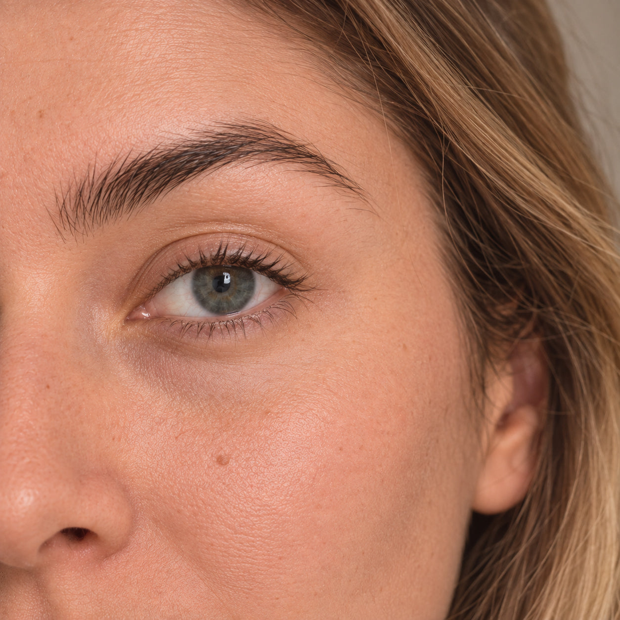 Lashes before