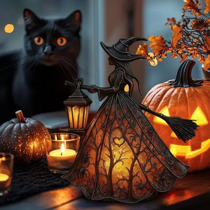 Dark Night Witch Lamp Light up the mysterious atmosphere👻