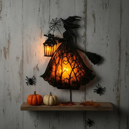 Dark Night Witch Lamp Light up the mysterious atmosphere👻