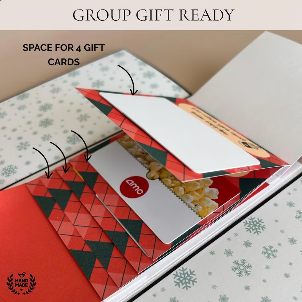 🎁🎄✨ Handmade Merry Christmas Gift Card Holder💖