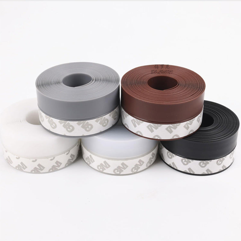 ✨16.4Ft Door Weather Stripping | Adhesive Draft Stopper Seal Strip for Doors, Windows & Shower Doors