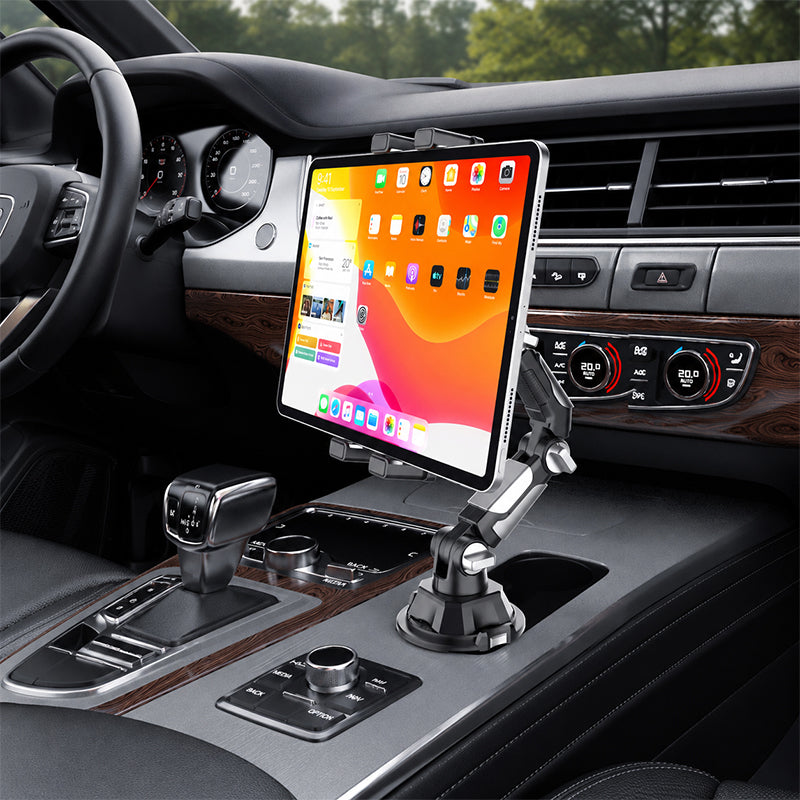 🚗 From Hire Car to Family SUV – Foldable Tablet Stand Fits Most Cup Holders