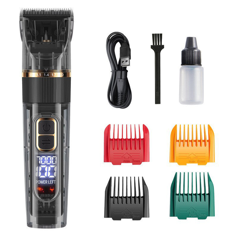 🎉 2026 Sale ! 💰Quiet LED Display Pet Hair Clipper｜Cordless Low Noise Dog Cat Grooming Trimmer ✨