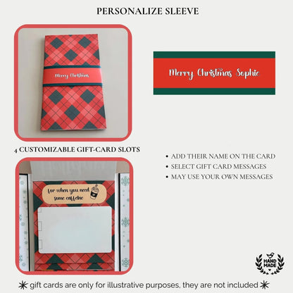 🎁🎄✨ Handmade Merry Christmas Gift Card Holder💖