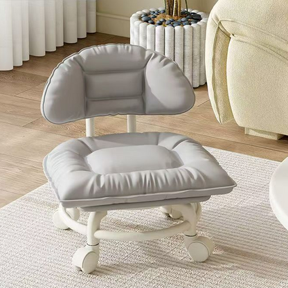 📢📢50% OFF !! ⏰Rolling Low Stool with Backrest⚙️🪑