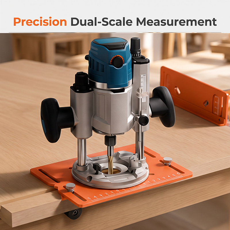 thesbox Precision Wood Router Slotting Guide Bracket