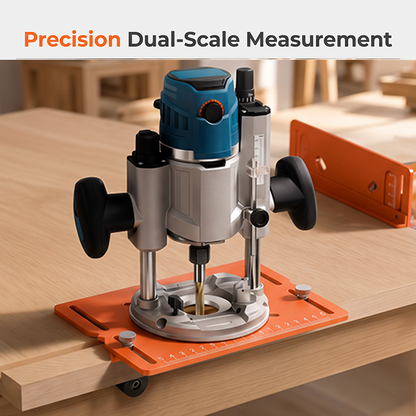 thesbox Precision Wood Router Slotting Guide Bracket