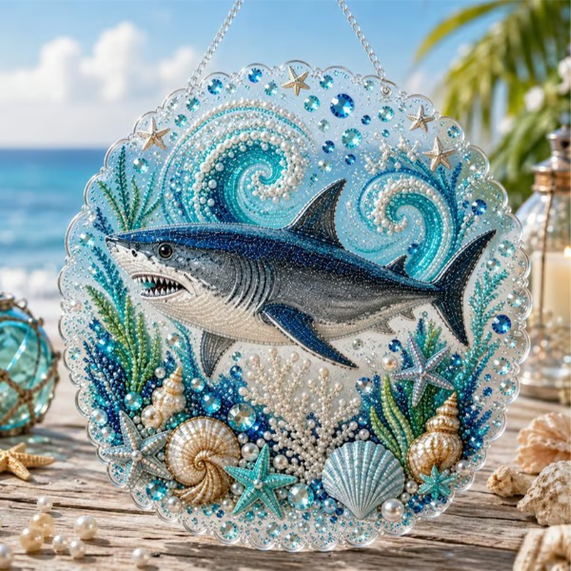 🌊 DIY Ocean Pearl Painting – Create Your Own Unique Wall Art with a Beautiful Sea Theme
