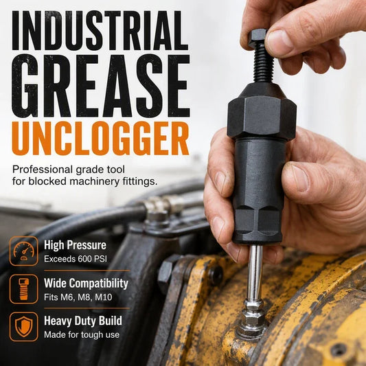 thesbox Heavy Duty Grease Fitting Cleaner Unclog Tool