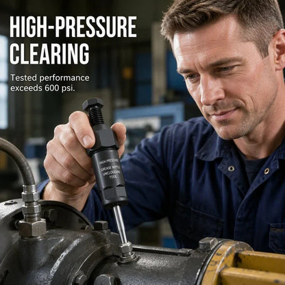 thesbox Heavy Duty Grease Fitting Cleaner Unclog Tool