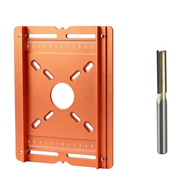 thesbox Precision Wood Router Slotting Guide Bracket